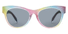 Foster Grant Kids 3D Gltiter Cat-Eye Sunglasses - Rainbow / Smoke