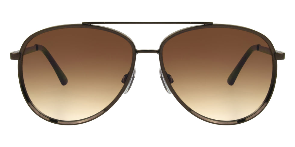 Foster Grant FG&Co Aviator Sunglasses - Bronze / Brown Gradient