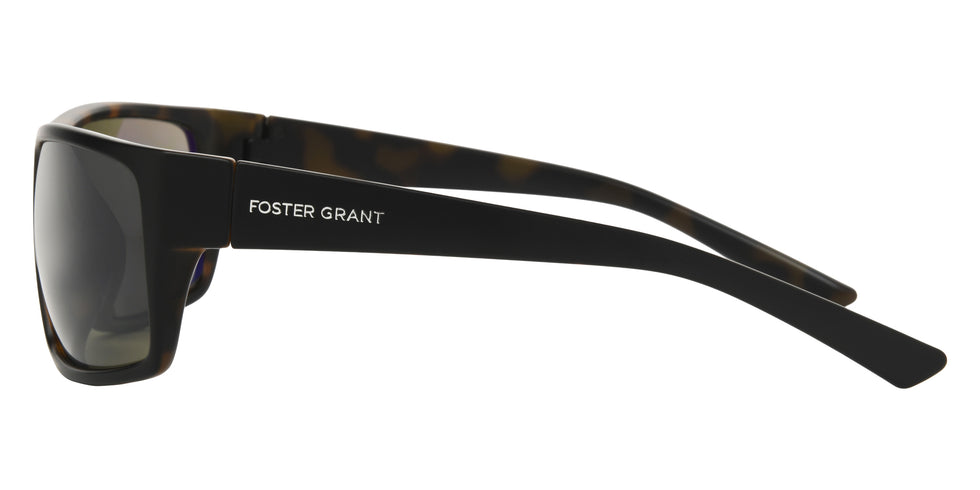 Foster Grant Lenses for Driving Wrap Sunglasses - Black / Smoke