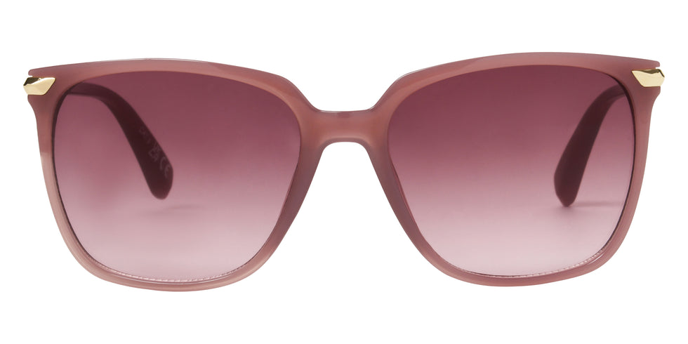 Foster Grant Ladies Square Sunglasses - Purple / Burgundy Gradient