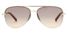 Foster Grant Ladies Aviator Sunglases 20 - Gold / Smoke Gradient
