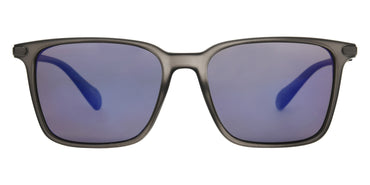 Foster Grant Men's Polarized Way Sunglasses - Charcoal / Blue Mirrored