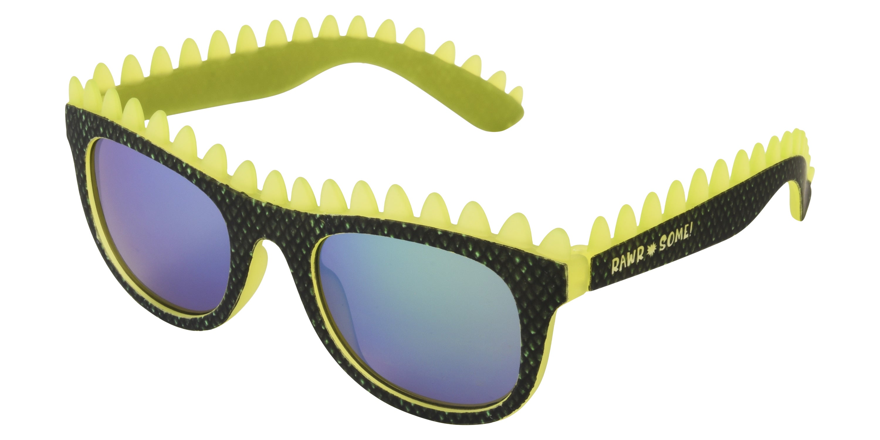 Foster Grant Kids Alligator Sunglasses - Pattern / Blue Mirrored