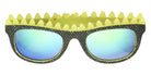 Foster Grant Kids Alligator Sunglasses - Pattern / Blue Mirrored