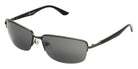 Foster Grant Lenses for Driving Wrap Sunglasses 599 - Gunmetal / Smoke