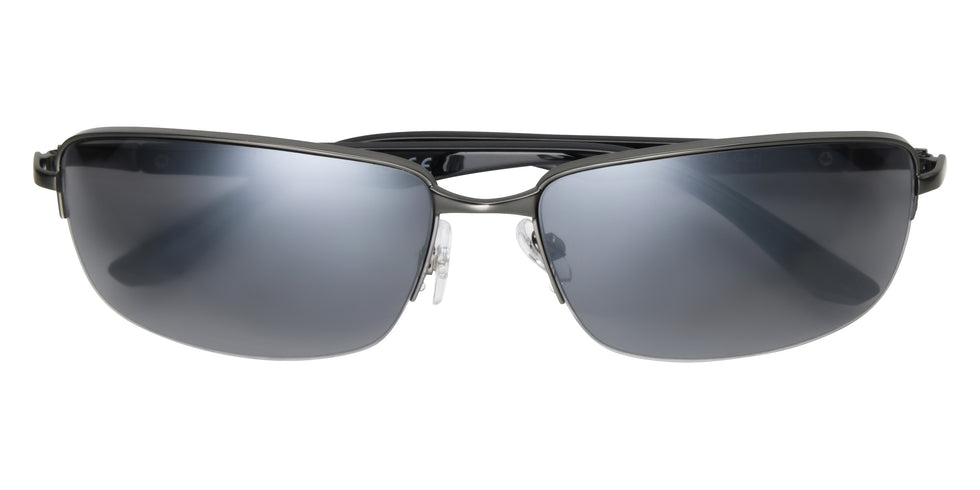 Foster Grant Lenses for Driving Wrap Sunglasses 599 - Gunmetal / Smoke