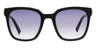 Foster Grant Fashion Square Sunglasses 461 - Black / Smoke Gradient