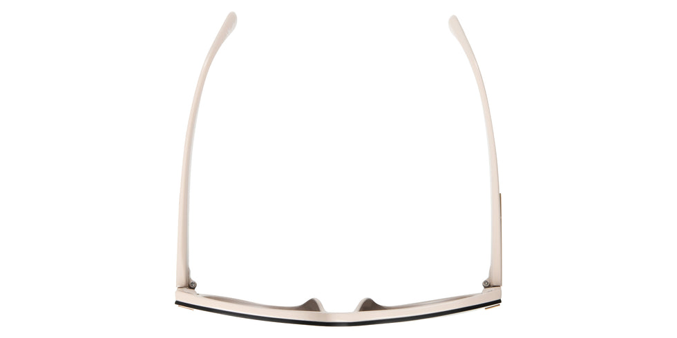 Foster Grant Trend Shield Sunglasses 41 - Black/White / Smoke