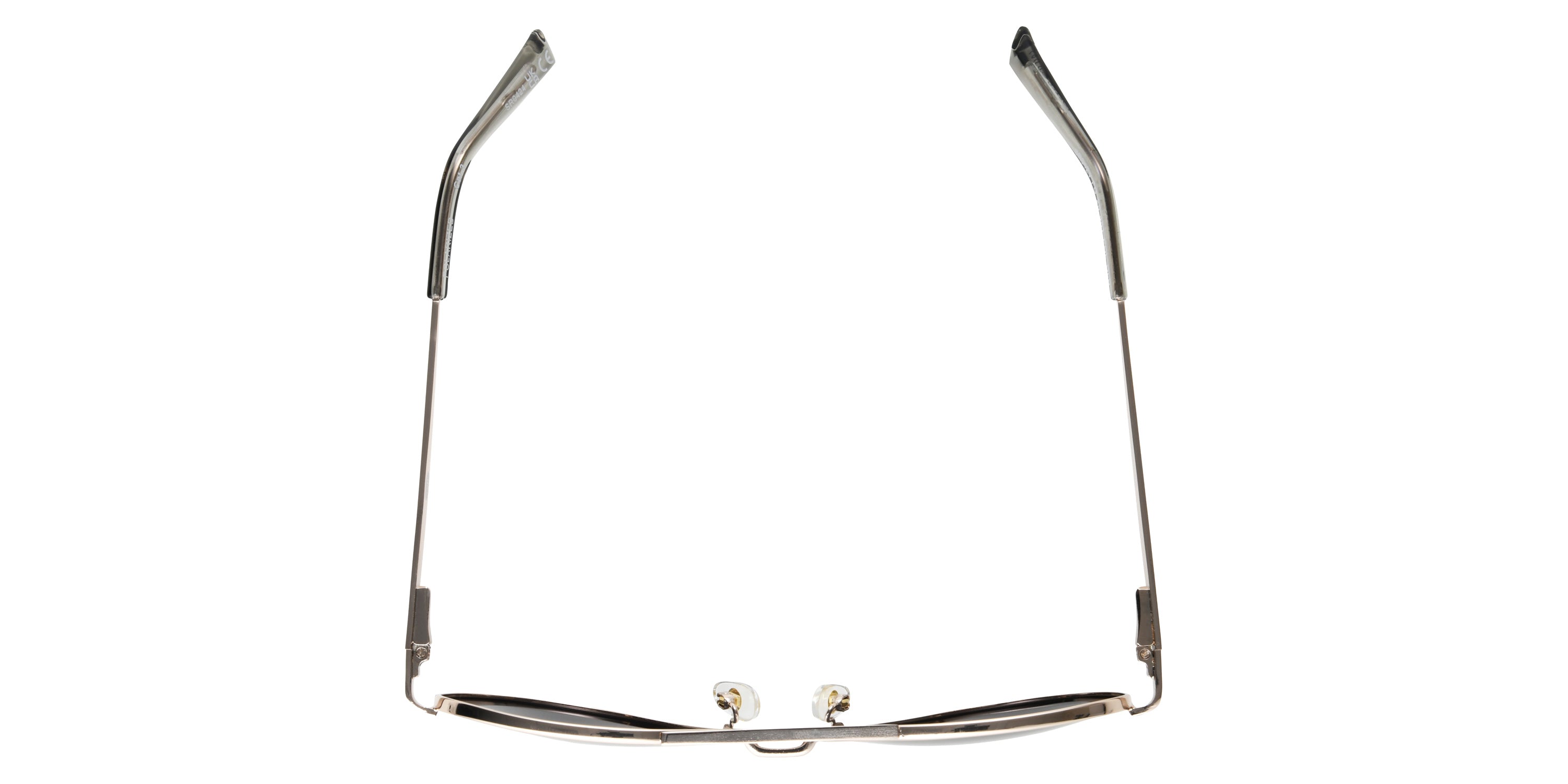 Foster Grant Polarized Aviator Sunglasses 481 - Gold / Smoke Polarized