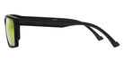 Foster Grant IRONMAN® Seek Way Shape Mirrored Sunglasses - Black / Red Mirrored