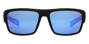 Foster Grant IRONMAN® Polarized Sunglasses - Black / Blue Mirrored Polarized