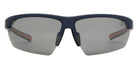 Foster Grant IRONMAN® Crimson Crest Blade Polarized Sunglasses - Navy / Smoke Flash Polarized