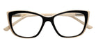 Foster Grant x Sofia Vergara® - Gloria Women's Reading Glasses - Black/Tan