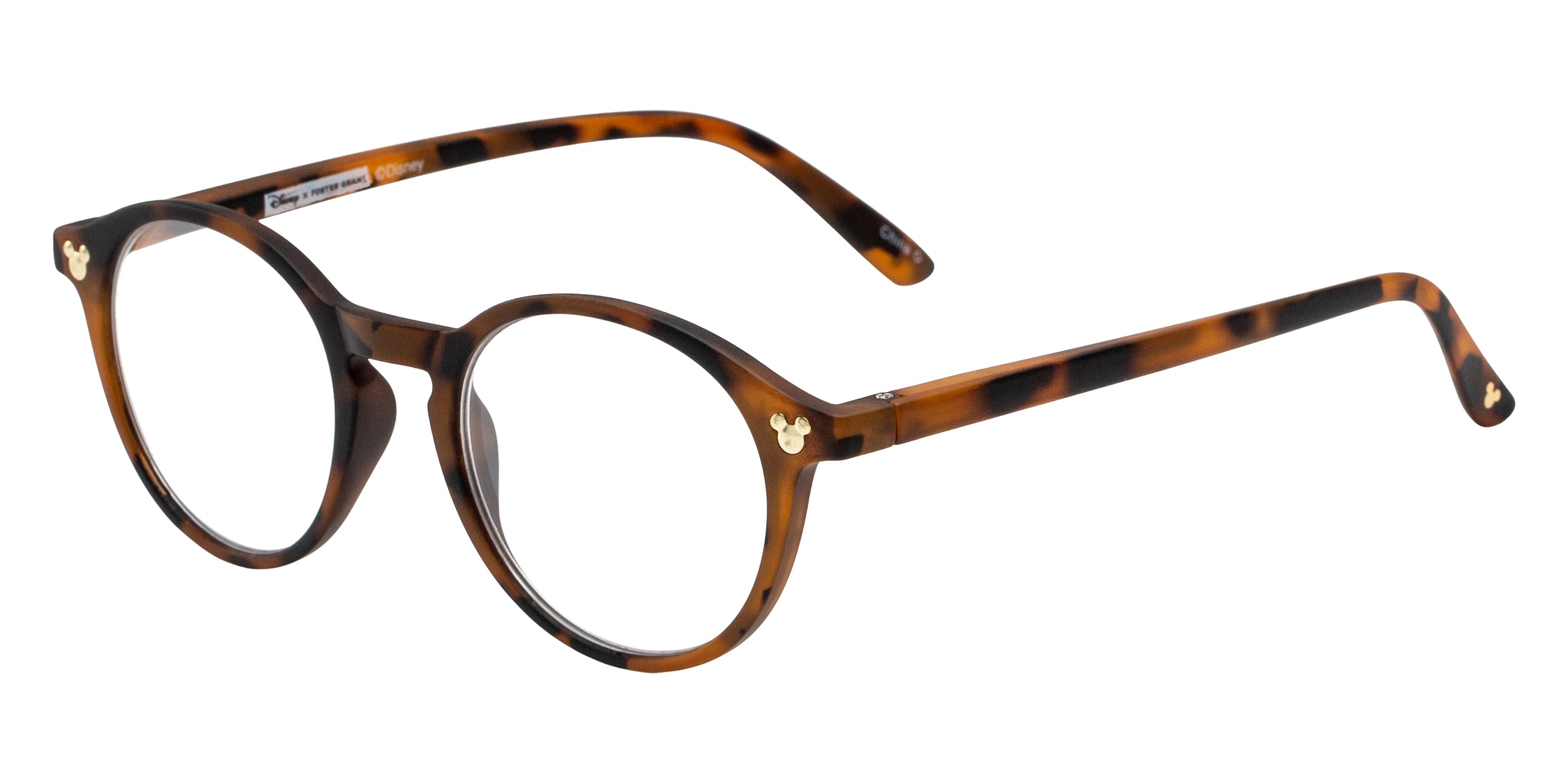 Foster Grant x Disney - Wonder Round Reading Glasses - Tortoise