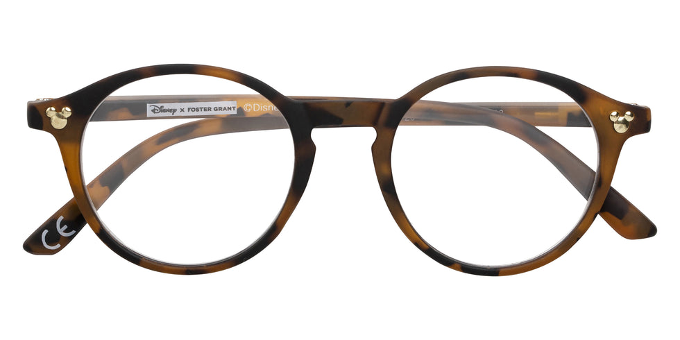 Foster Grant x Disney - Wonder Round Reading Glasses - Tortoise
