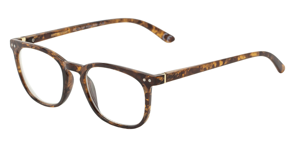 Foster Grant Pop of Power® Caiden Bifocal-style Reading Glasses - Tortoise