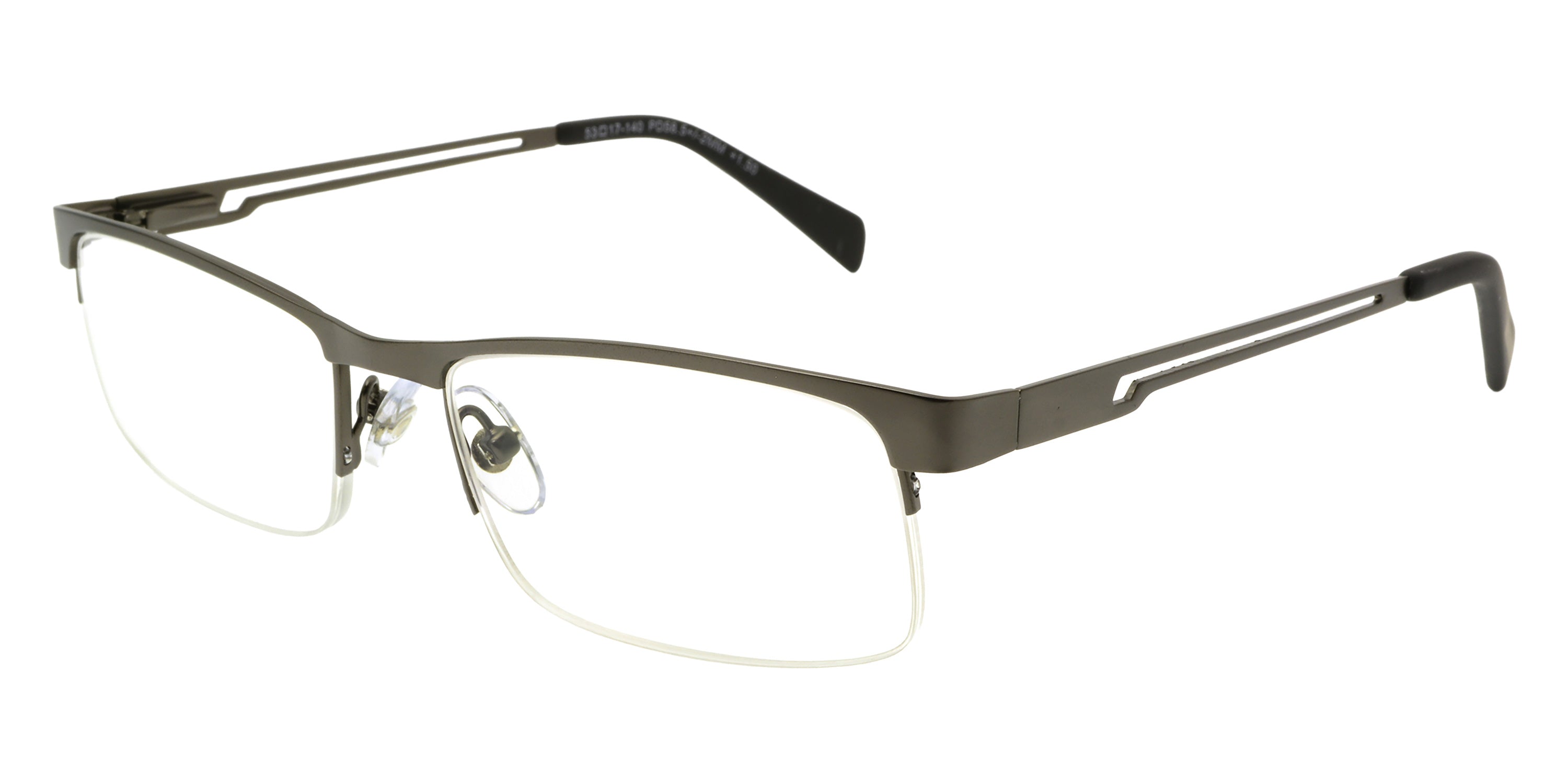 Foster Grant Tech Lamar Men's Reading Glasses - Gunmetal