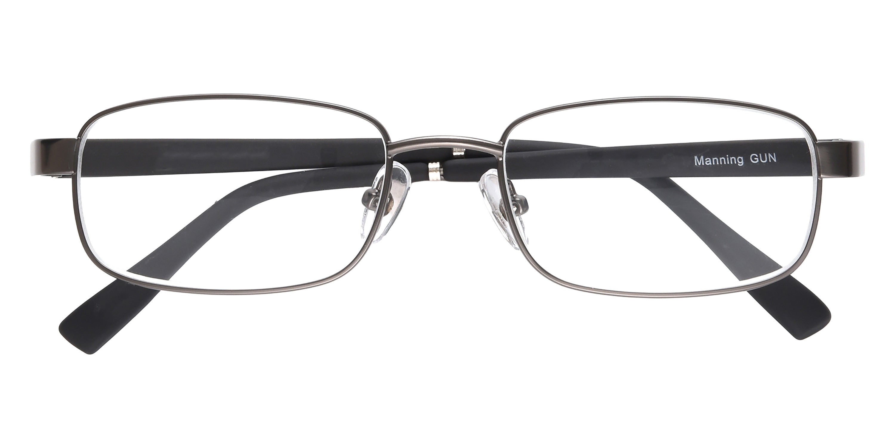 Foster Grant Tech Manning Men's Reading Glasses - Gunmetal