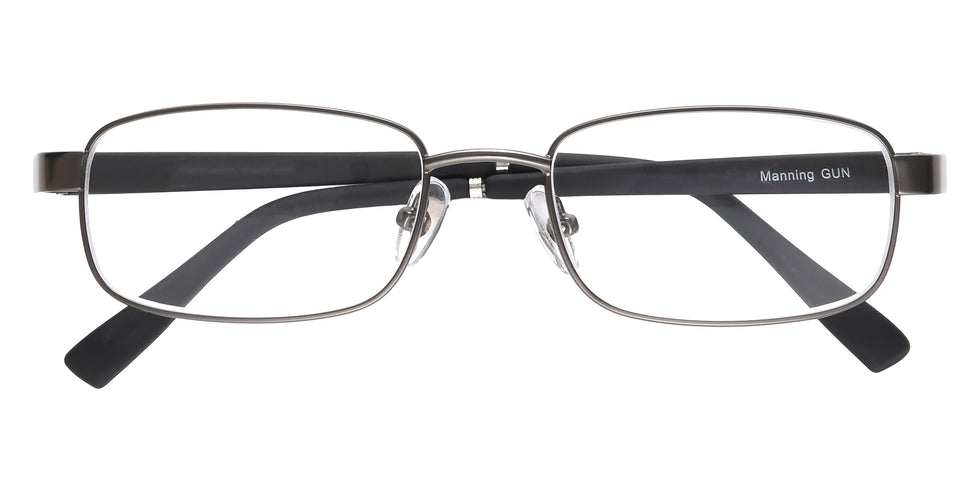 Foster Grant Tech Manning Men's Reading Glasses - Gunmetal
