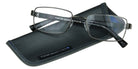 Foster Grant Ti-Tech 100 Reading Glasses - Dark Gunmetal