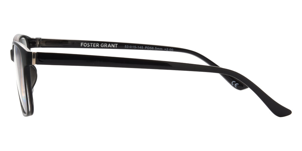 Foster Grant Blue Light Anti-Fog Payton Readers - Black / Blue Light Filter