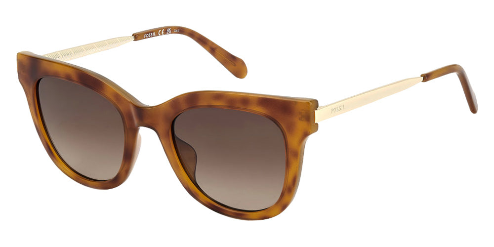 Fossil FOS 2169/G/S 0SX7HA 51 - Light Havana / Brown Shaded #id:fos2169gs0sx7ha_s:106105