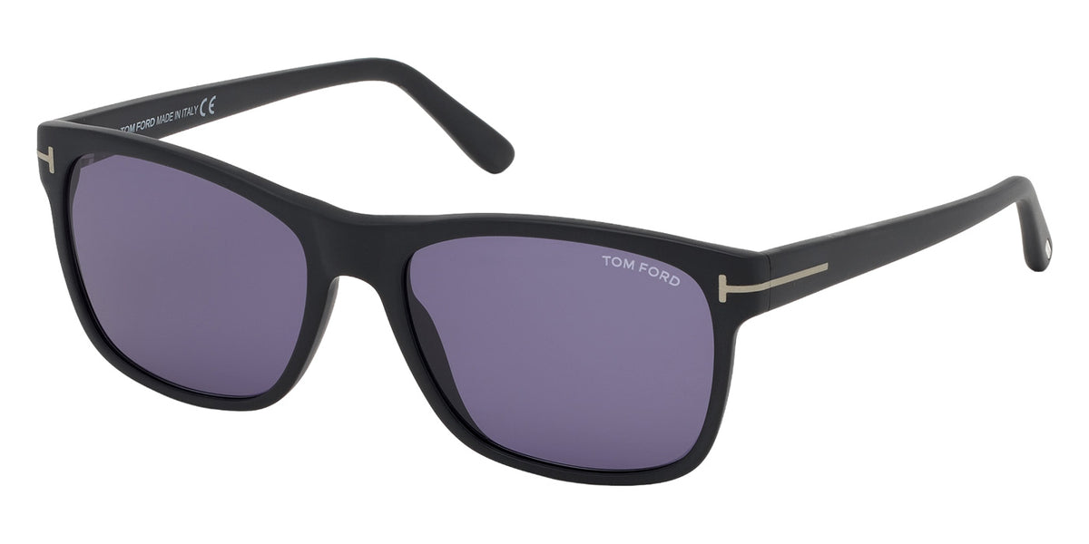 Tom Ford FT0698 GIULIO 02V 57 - Matte Black / Blue #id:ft069802v_s:100105