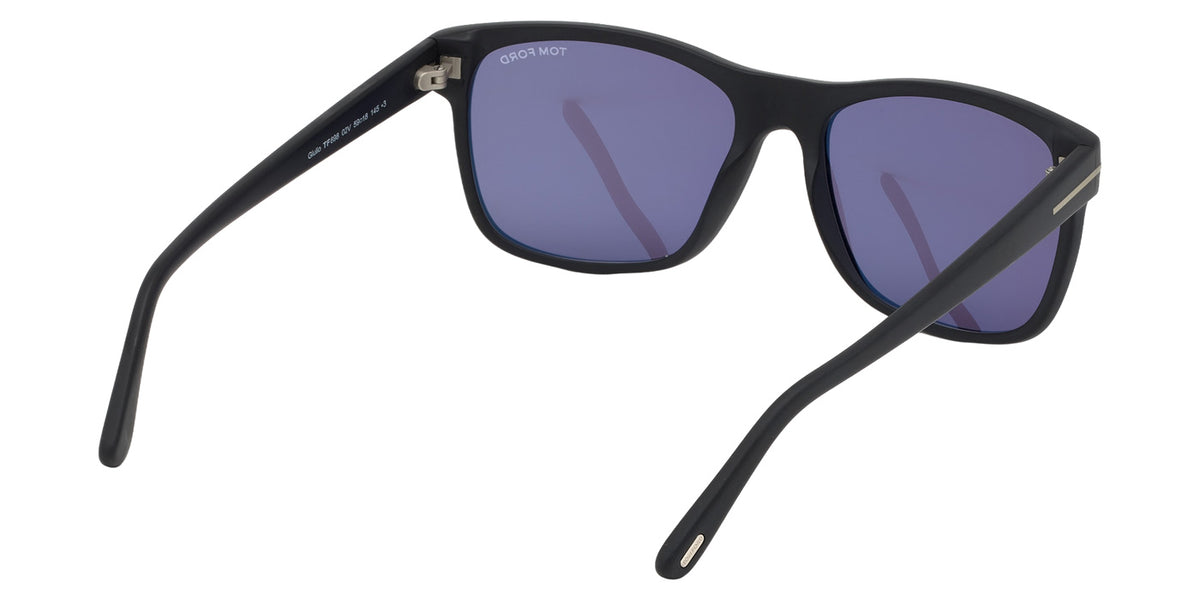 Tom Ford FT0698 GIULIO 02V 57 - Matte Black / Blue #id:ft069802v_s:100125