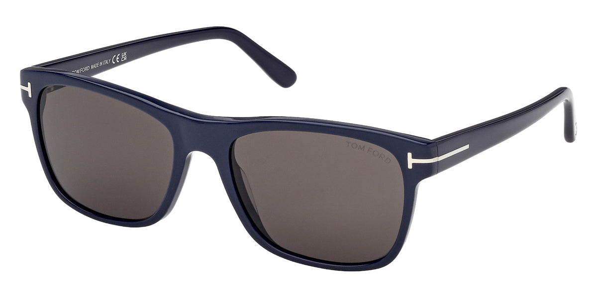 Tom Ford FT0698 GIULIO 90A 57 - Shiny Blue / Smoke #id:ft069890a_s:104105