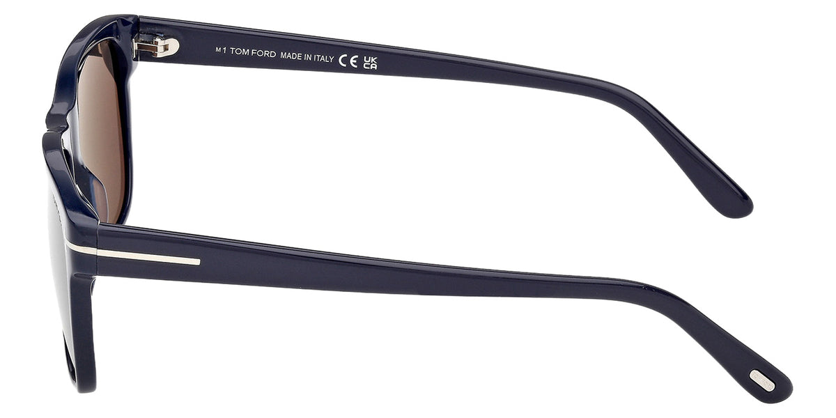 Tom Ford FT0698 GIULIO 90A 57 - Shiny Blue / Smoke #id:ft069890a_s:104110