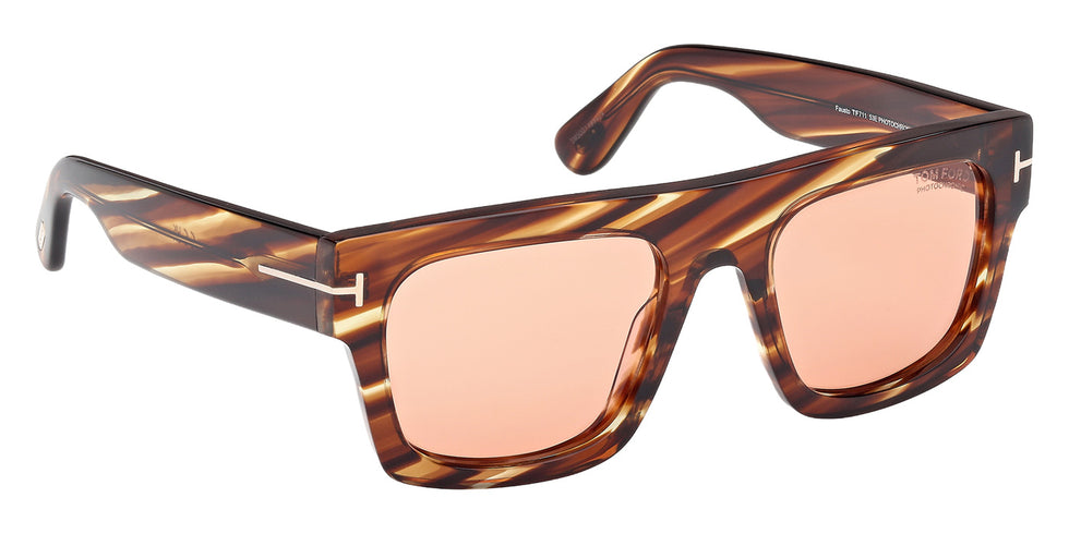 Tom Ford FT0711 FAUSTO 53E 53 - Colored Havana / Photochromic #id:ft071153e_s:100135