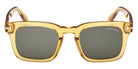 Tom Ford FT0751 DAX 39N 50 - Shiny Light Yellow / Green #id:ft075139n_s:100100
