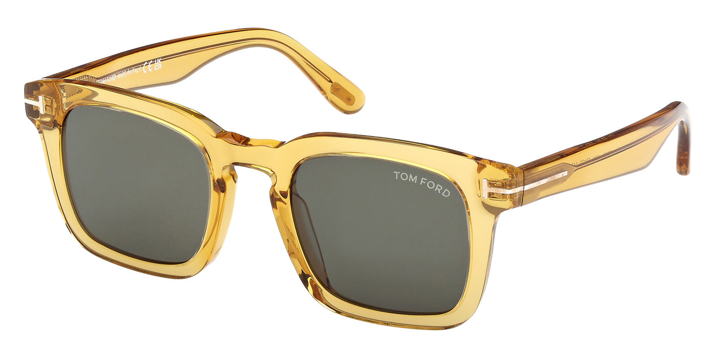 Tom Ford FT0751 DAX 39N 50 - Shiny Light Yellow / Green #id:ft075139n_s:100105