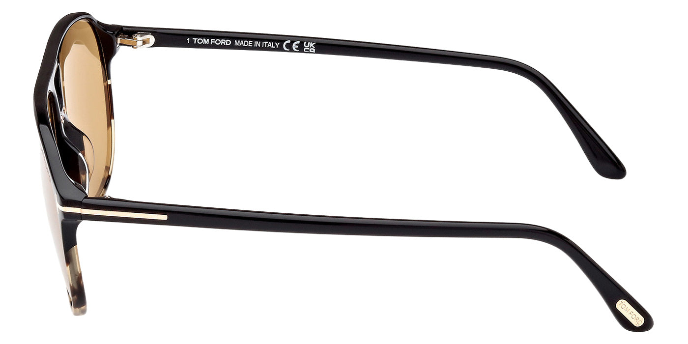 Tom Ford FT1026 BRUCE 05E 61 - Black/Monocolor / Brown #id:ft102605e_s:100110