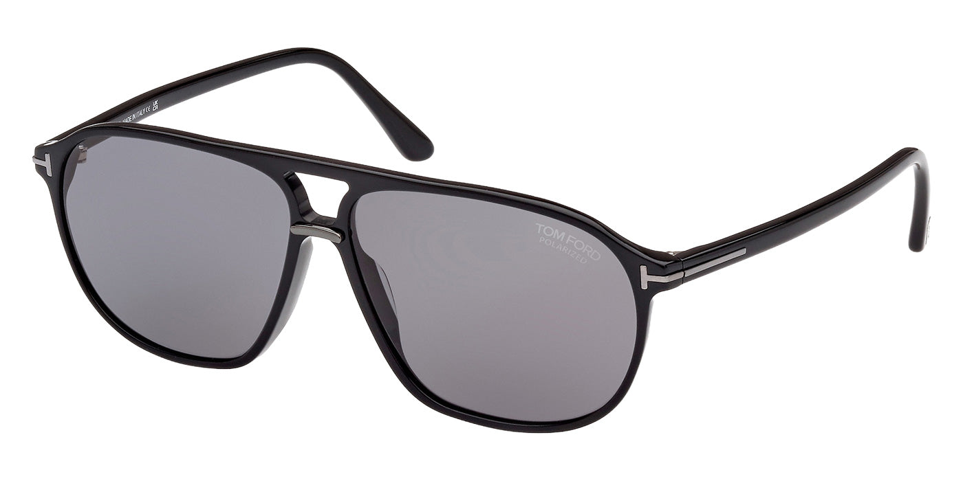 Tom Ford FT1026-N BRUCE 01D 61 - Shiny Black / Smoke Polarized #id:ft1026n01d_s:100105