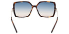 Tom Ford FT1039 JOANNA 52P 59 - Dark Havana / Gradient Green #id:ft103952p_s:100120