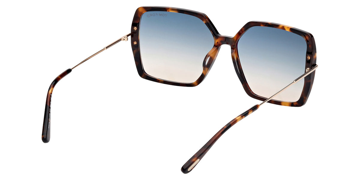 Tom Ford FT1039 JOANNA 52P 59 - Dark Havana / Gradient Green #id:ft103952p_s:100125