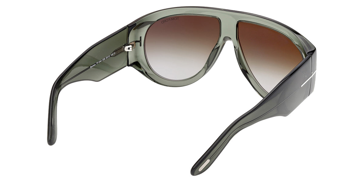 Tom Ford FT1044 BRONSON 93B 60 - Shiny Light Green / Gradient Smoke #id:ft104493b_s:102125