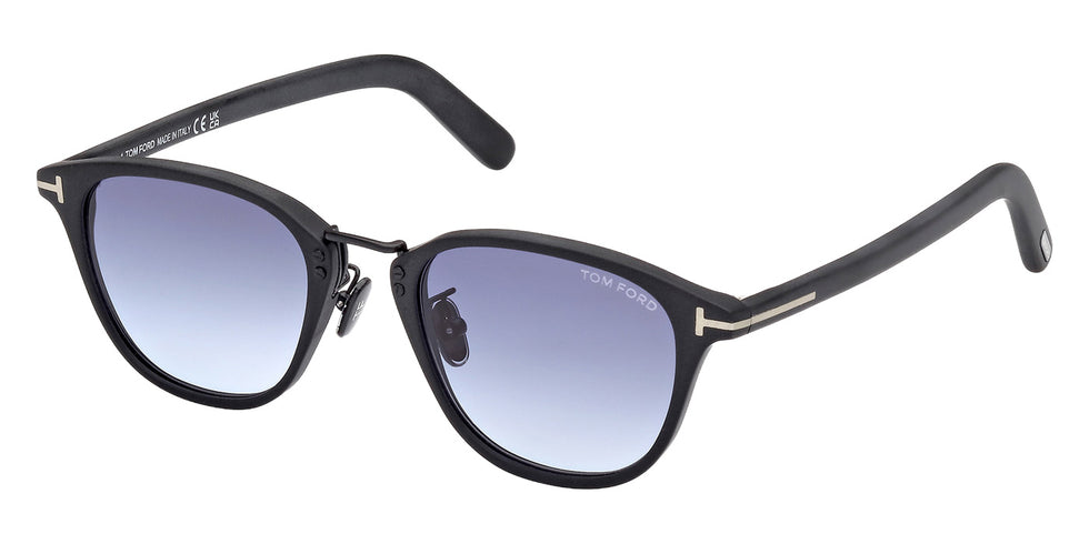 Tom Ford FT1049-D 02W 50 - Matte Black / Gradient Blue #id:ft1049d02w_s:100105