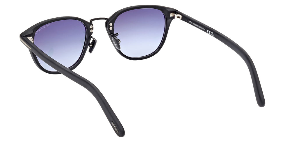 Tom Ford FT1049-D 02W 50 - Matte Black / Gradient Blue #id:ft1049d02w_s:100115