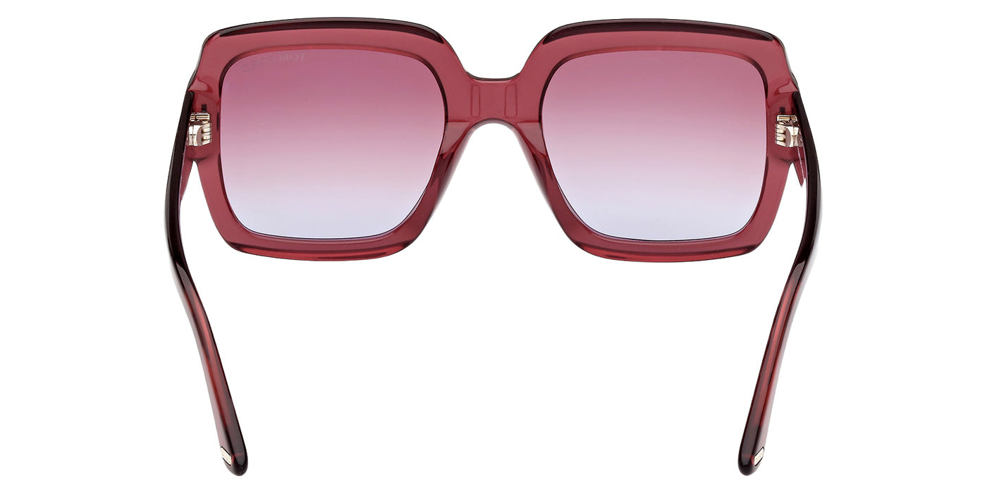 Tom Ford FT1082 KAYA 66Y 54 - Shiny Dark Red / Violet #id:ft108266y_s:100120