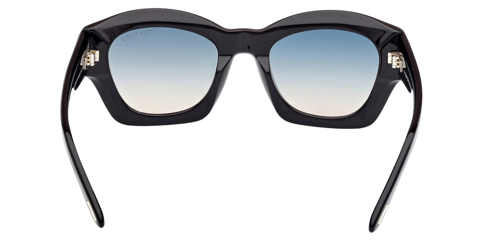 Tom Ford FT1083 GUILLIANA 01P 52 - Shiny Black / Gradient Green #id:ft108301p_s:100120
