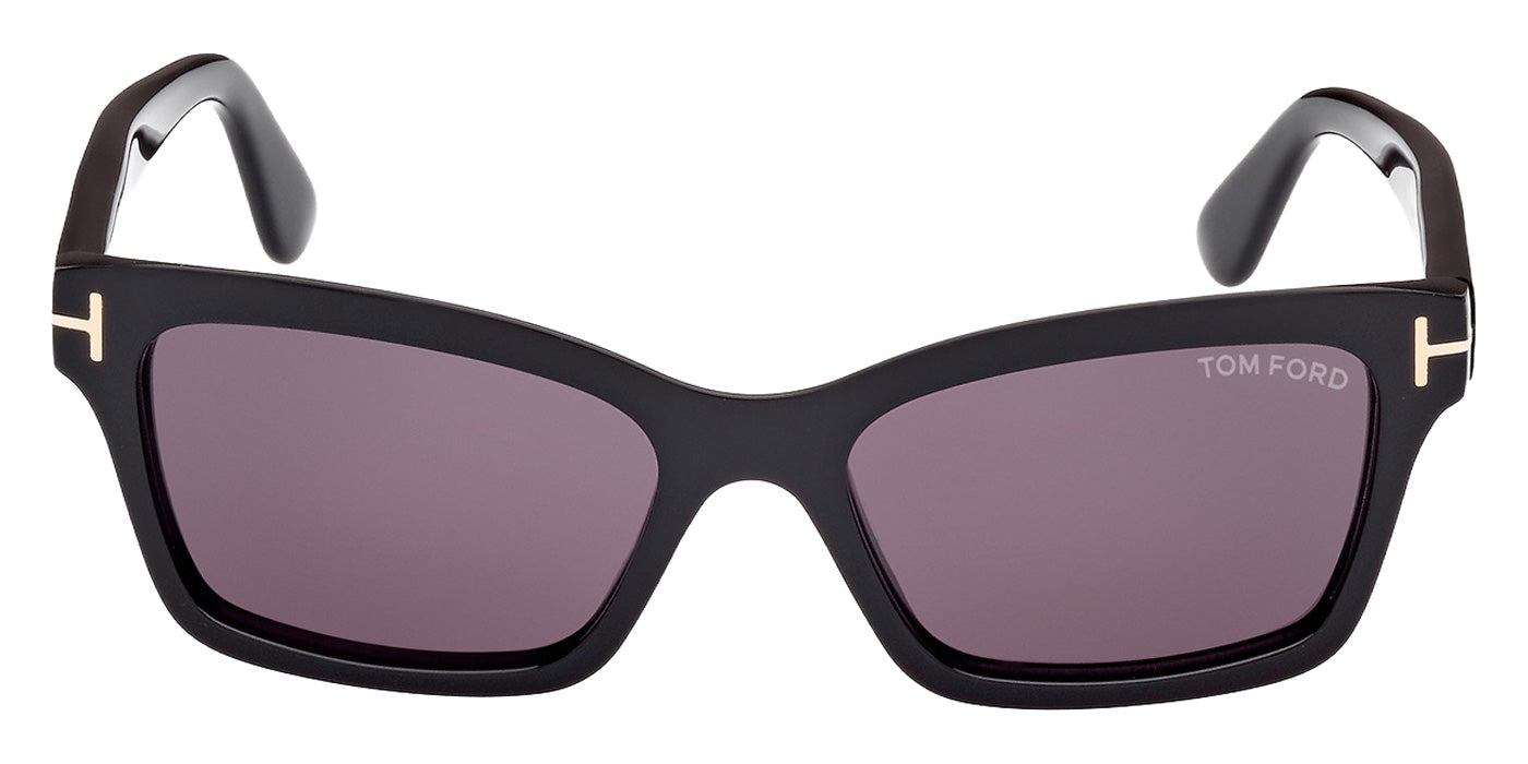 Tom Ford FT1085 MIKEL 01A 54 - Shiny Black / Smoke #id:ft108501a_s:100100