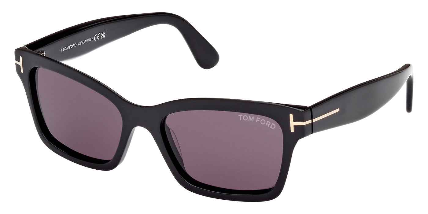 Tom Ford FT1085 MIKEL 01A 54 - Shiny Black / Smoke #id:ft108501a_s:100105