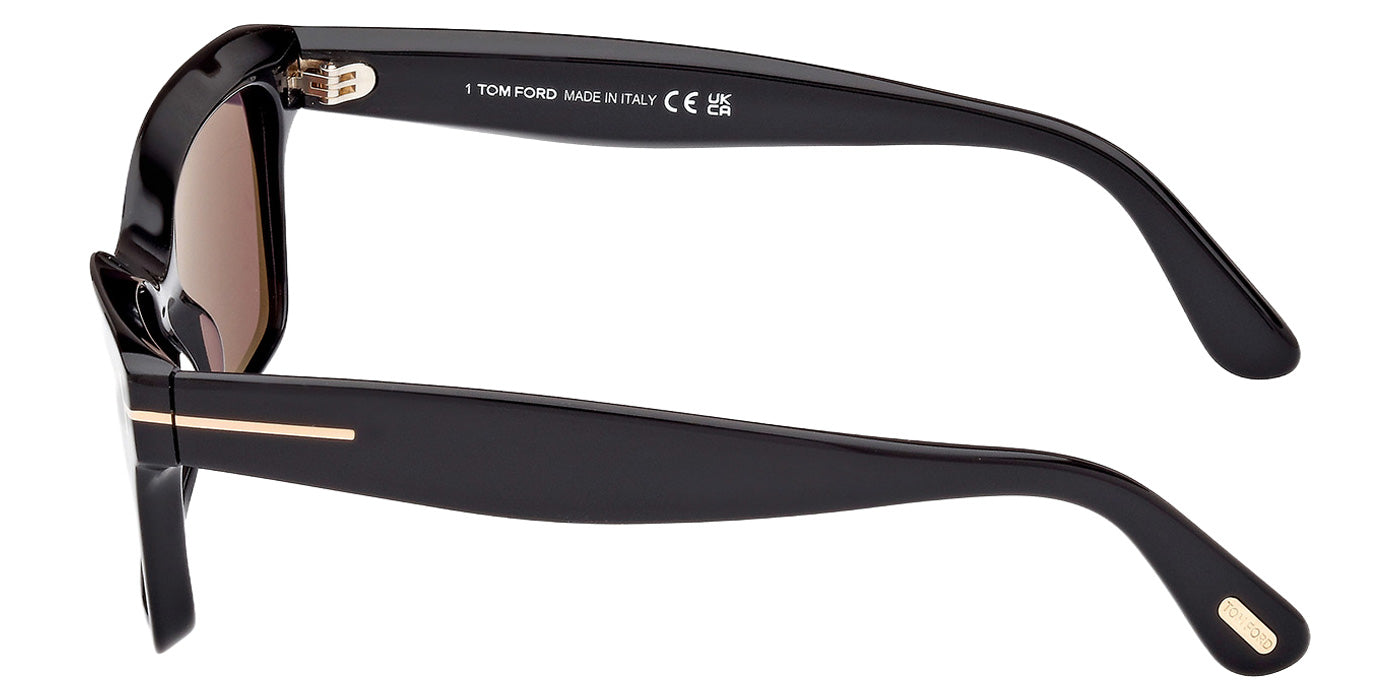 Tom Ford FT1085 MIKEL 01A 54 - Shiny Black / Smoke #id:ft108501a_s:100110