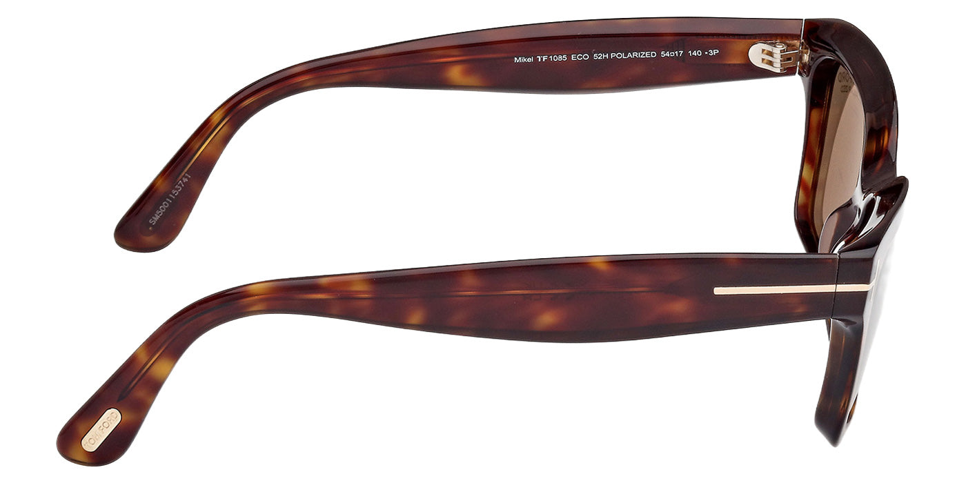 Tom Ford FT1085 MIKEL 52H 54 - Shiny Black / Brown Polarized #id:ft108552h_s:102130