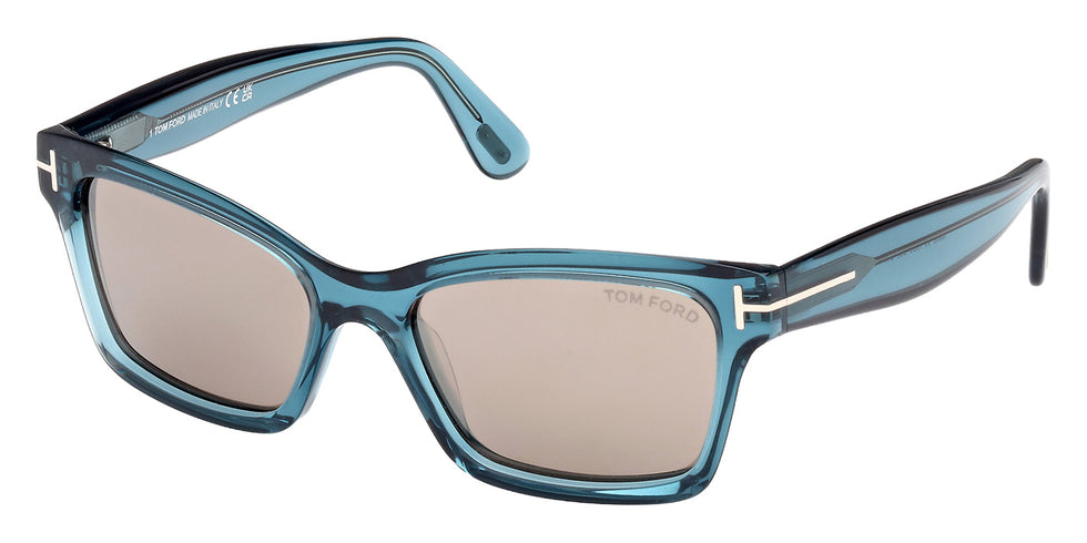 Tom Ford FT1085 MIKEL 90L 54 - Shiny Turquoise / Roviex #id:ft108590l_s:106105