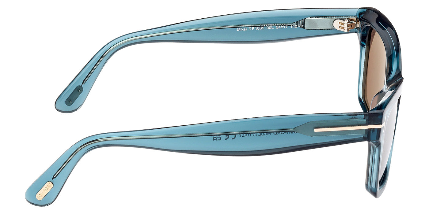 Tom Ford FT1085 MIKEL 90L 54 - Shiny Turquoise / Roviex #id:ft108590l_s:106130