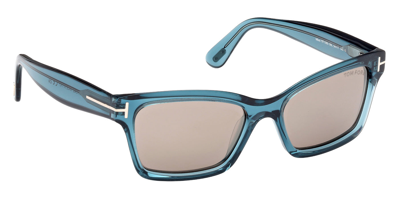 Tom Ford FT1085 MIKEL 90L 54 - Shiny Turquoise / Roviex #id:ft108590l_s:106135