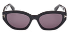 Tom Ford FT1086 PENNY 01A 55 - Shiny Black / Smoke #id:ft108601a_s:100100